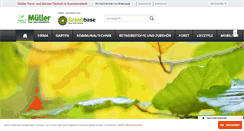 Desktop Screenshot of mueller-gartengeraete.de